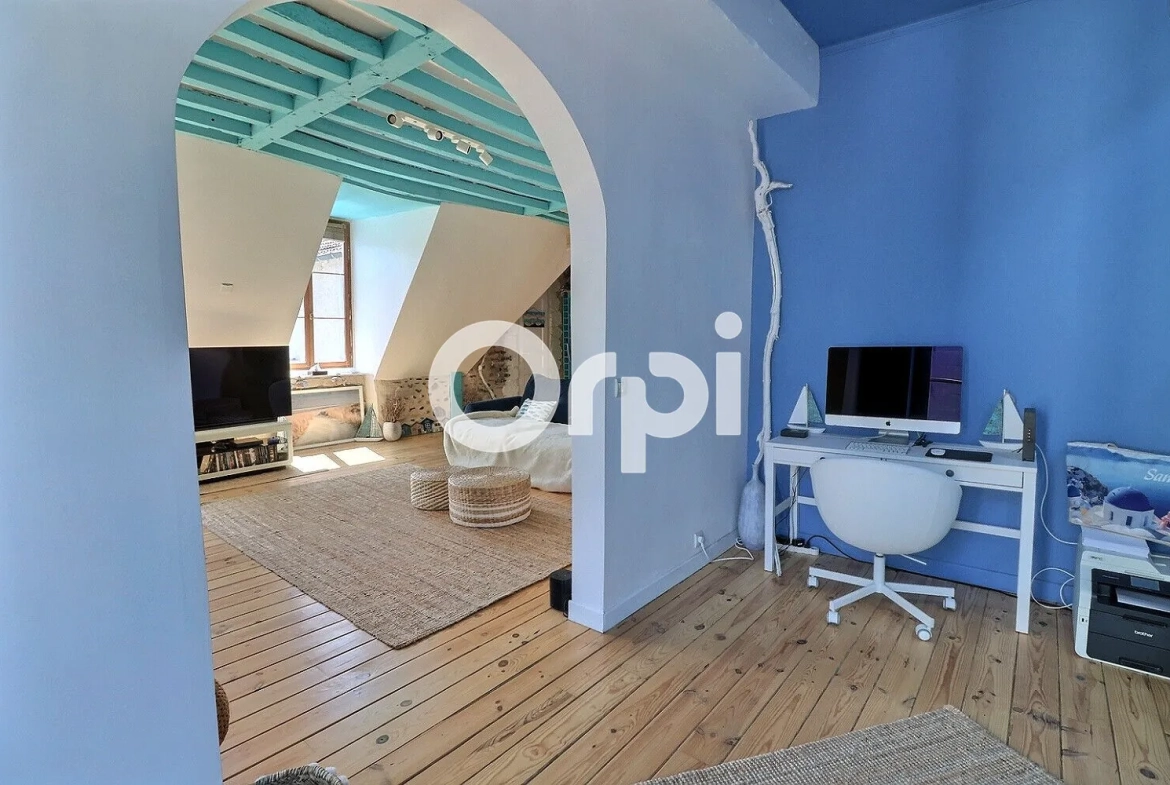Bel appartement loft de 101 m² en hyper-centre de Pau avec parking 