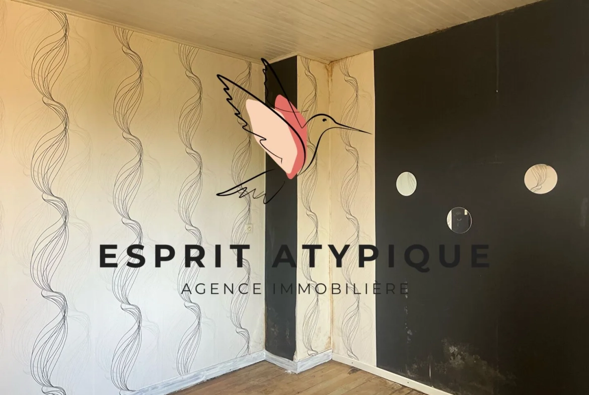 Immeuble de 173 m² en centre de Rion des Landes avec potentiel d'investissement 