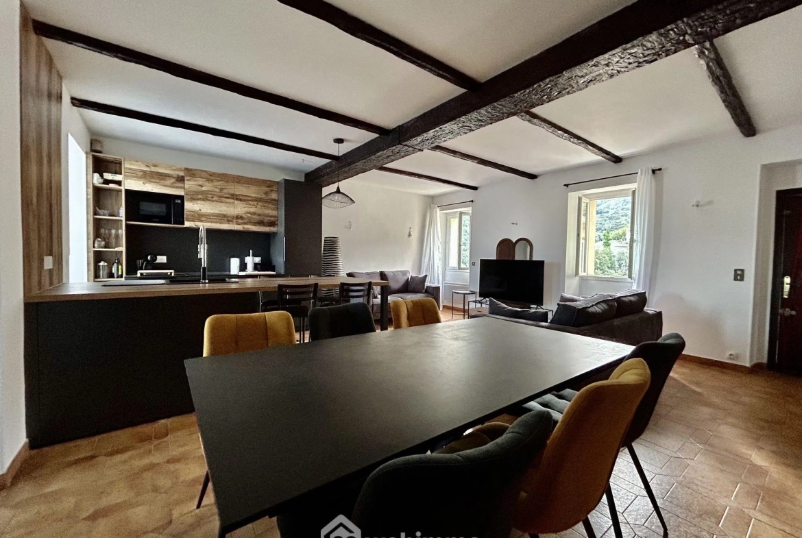 Vente duplex 95m² à Pietracorbara avec vue mer et montagne 