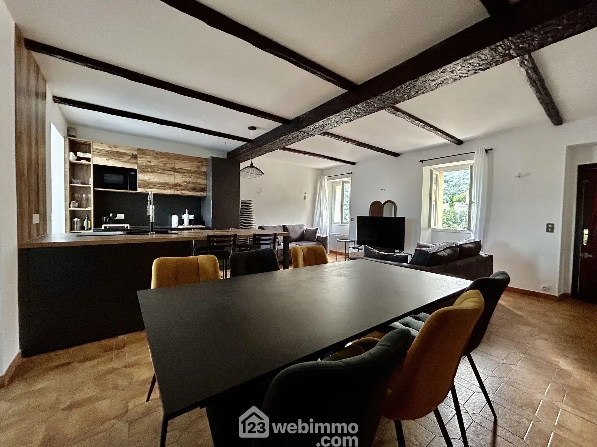 Vente duplex 95m² à Pietracorbara avec vue mer et montagne 