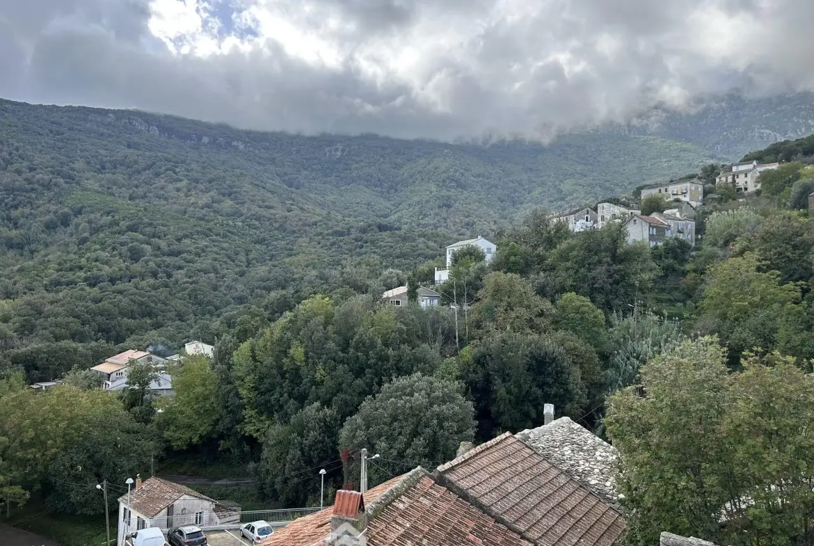 Vente duplex 95m² à Pietracorbara avec vue mer et montagne 