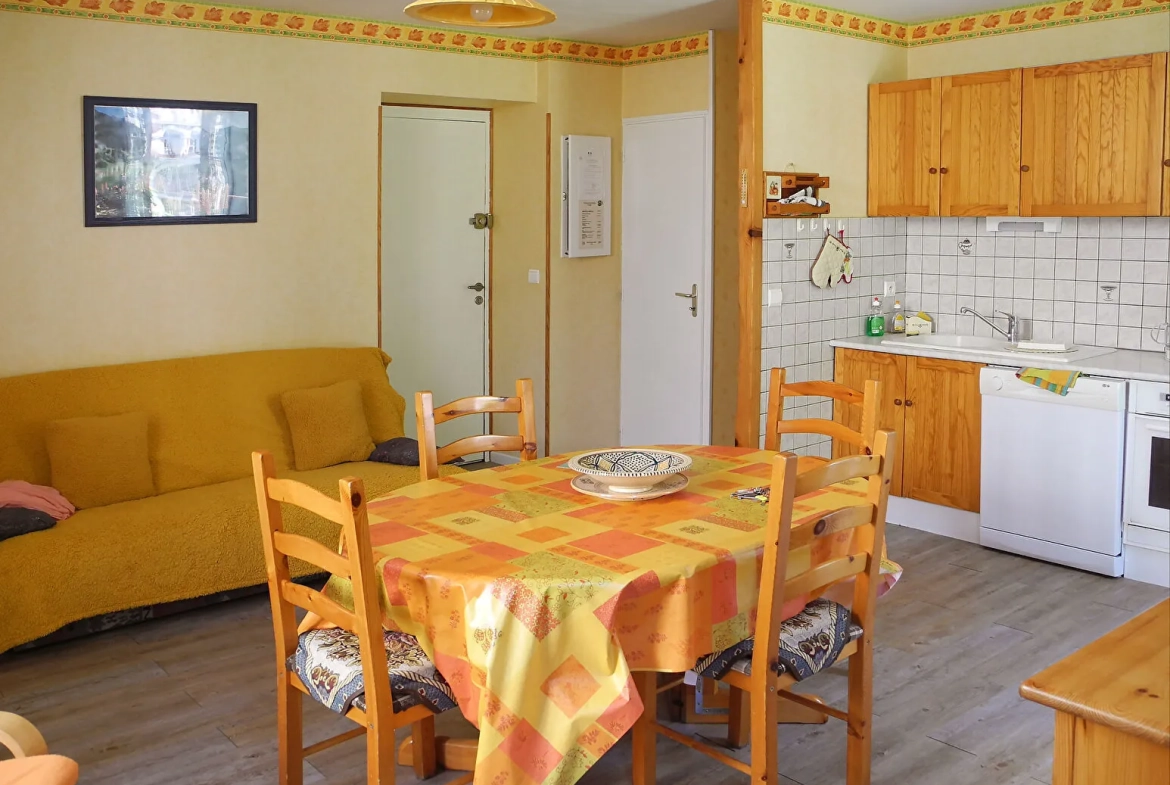 Appartement 3 pièces à Eaux-Bonnes de 51 m² avec vue dégagée 