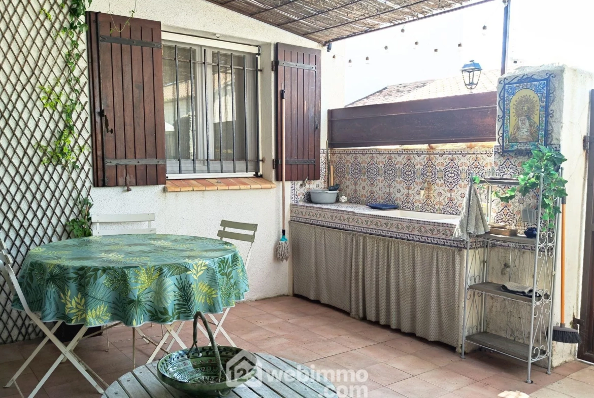 Maison de village de 36m² à Saintes-Maries-de-la-Mer, idéal résidence secondaire ou location saisonnière 