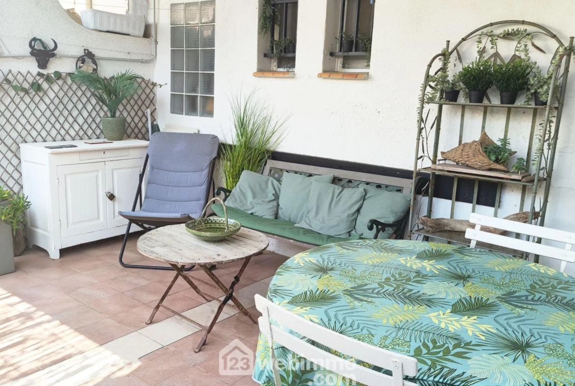 Maison de village de 36m² à Saintes-Maries-de-la-Mer, idéal résidence secondaire ou location saisonnière 