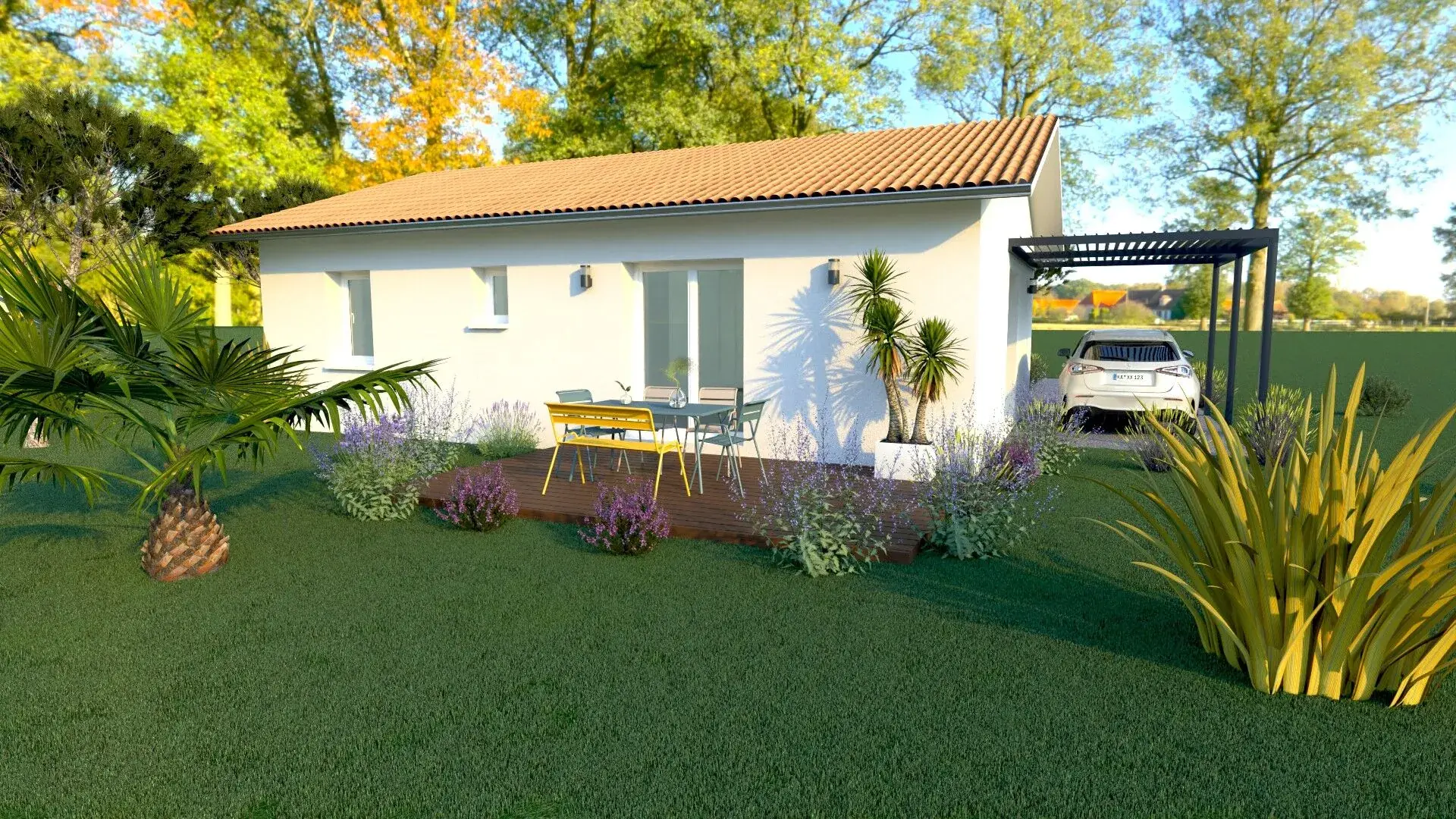 Maison neuve de plain-pied à Saint Paul les Dax - Qualité et performance énergétique 
