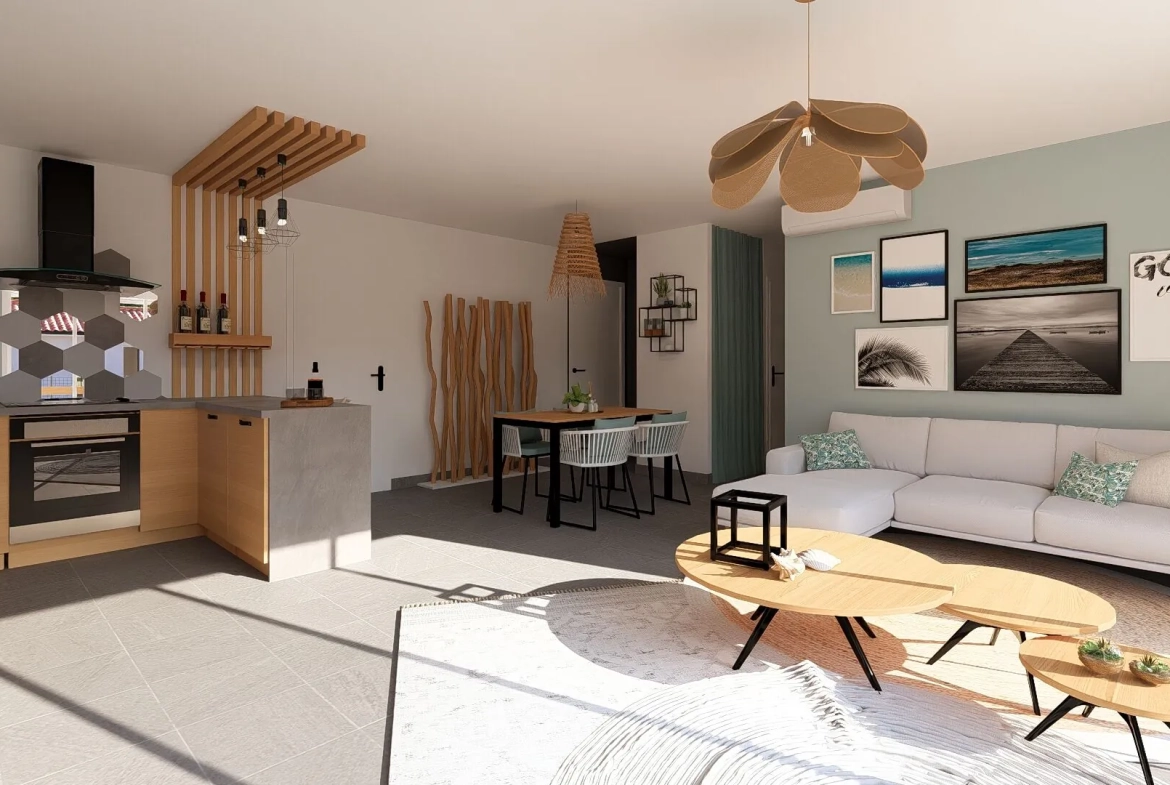 Maison neuve 4 chambres à Cauneille proche Peyrehorade, écologique et personnalisable 