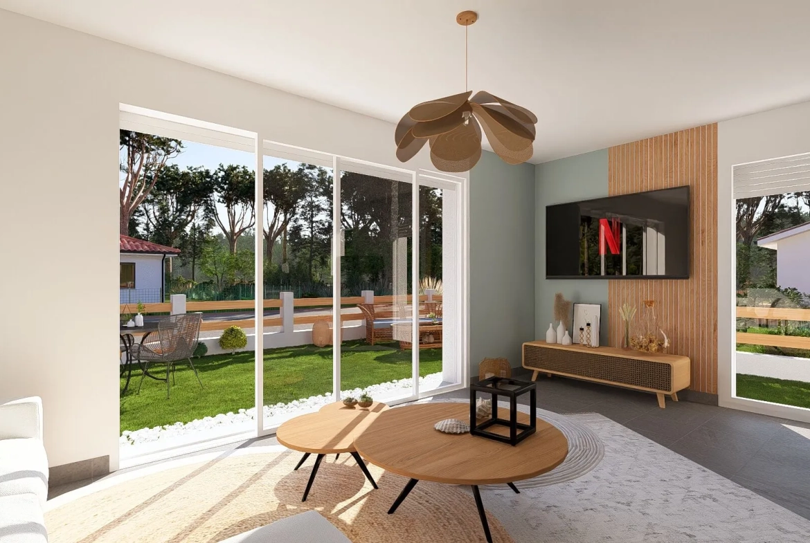 Maison neuve 4 chambres à Cauneille proche Peyrehorade, écologique et personnalisable 