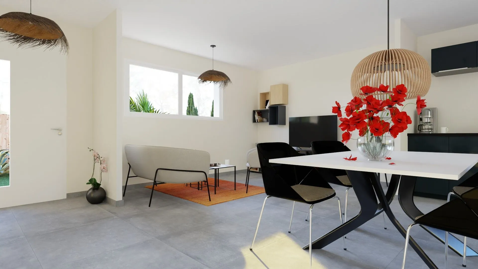 Maison neuve avec 3 chambres à Unieux – construction conforme aux normes RE2020 
