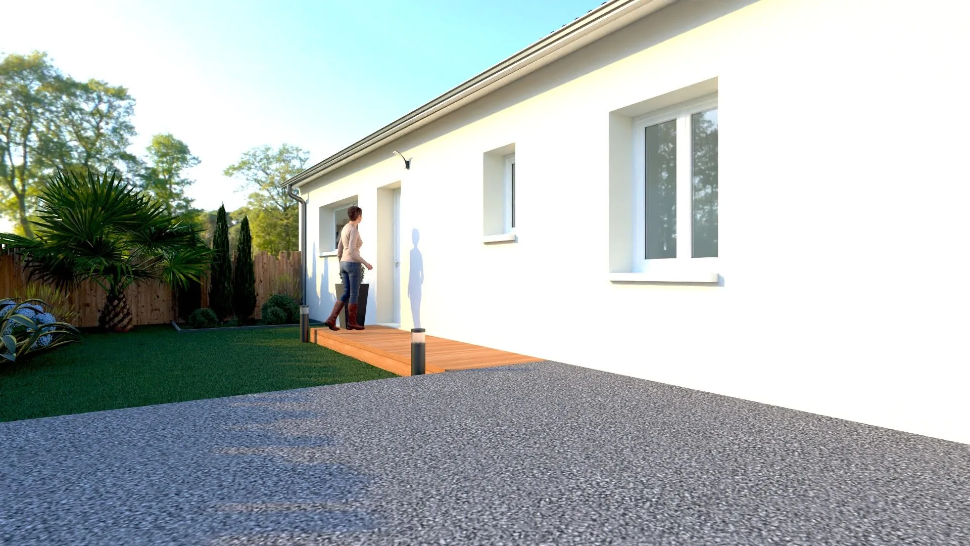 Maison neuve avec 3 chambres à Unieux – construction conforme aux normes RE2020 