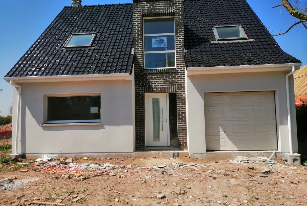 Construction maison à Villers-Bocage : 112 m² sur 717 m², prêt à taux zéro 