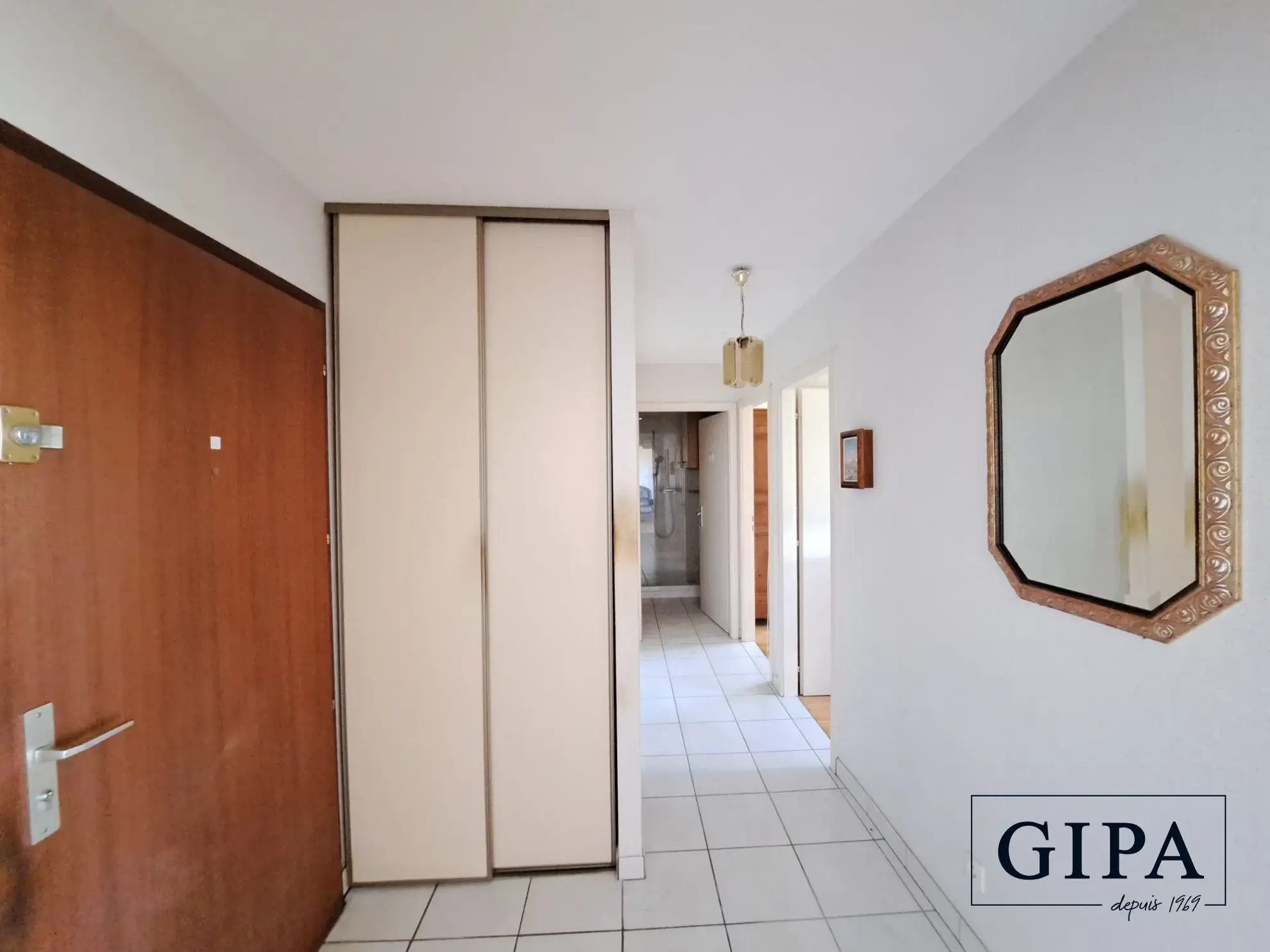 Entrée Appartement 3 pièces de 65 m² avec balcon à Wolfisheim 