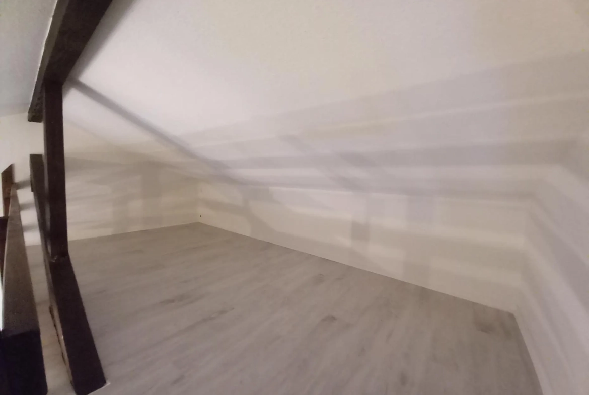 Appartement T3/4 lumineux à Rives avec garage et mezzanine, près de toutes commodités 