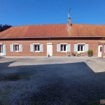 Longère en briques avec dépendances proche d'Abbeville et Auxi-le-Château en excellent état