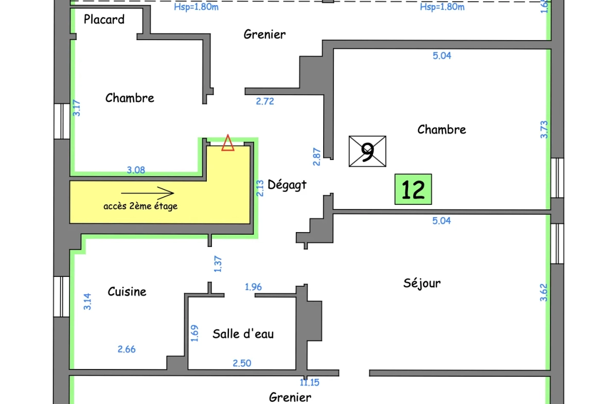 Appartement 3 pièces à vendre à Barcelonnette - 110 m² avec parking privé 
