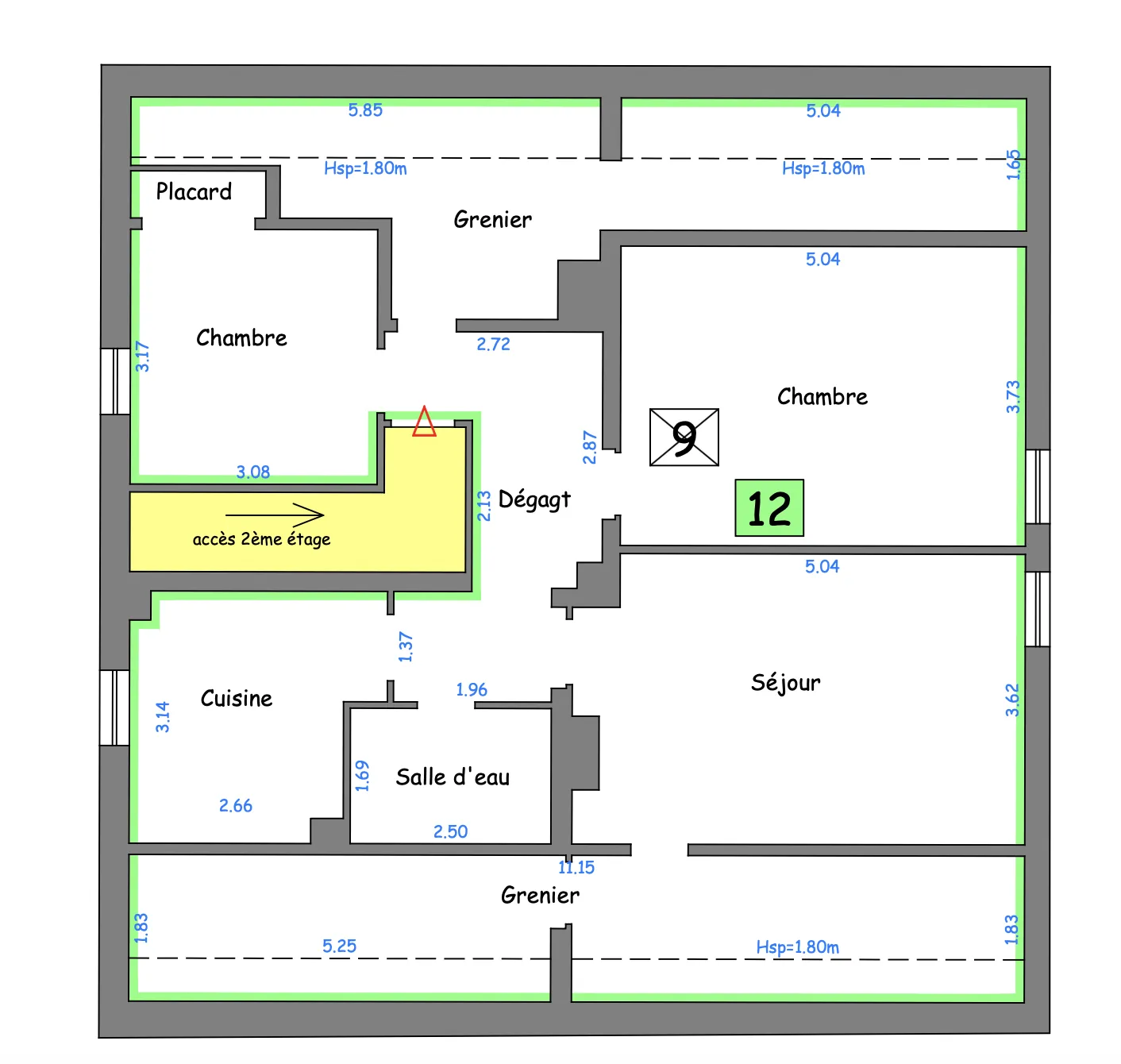 Appartement 3 pièces à vendre à Barcelonnette - 110 m² avec parking privé 
