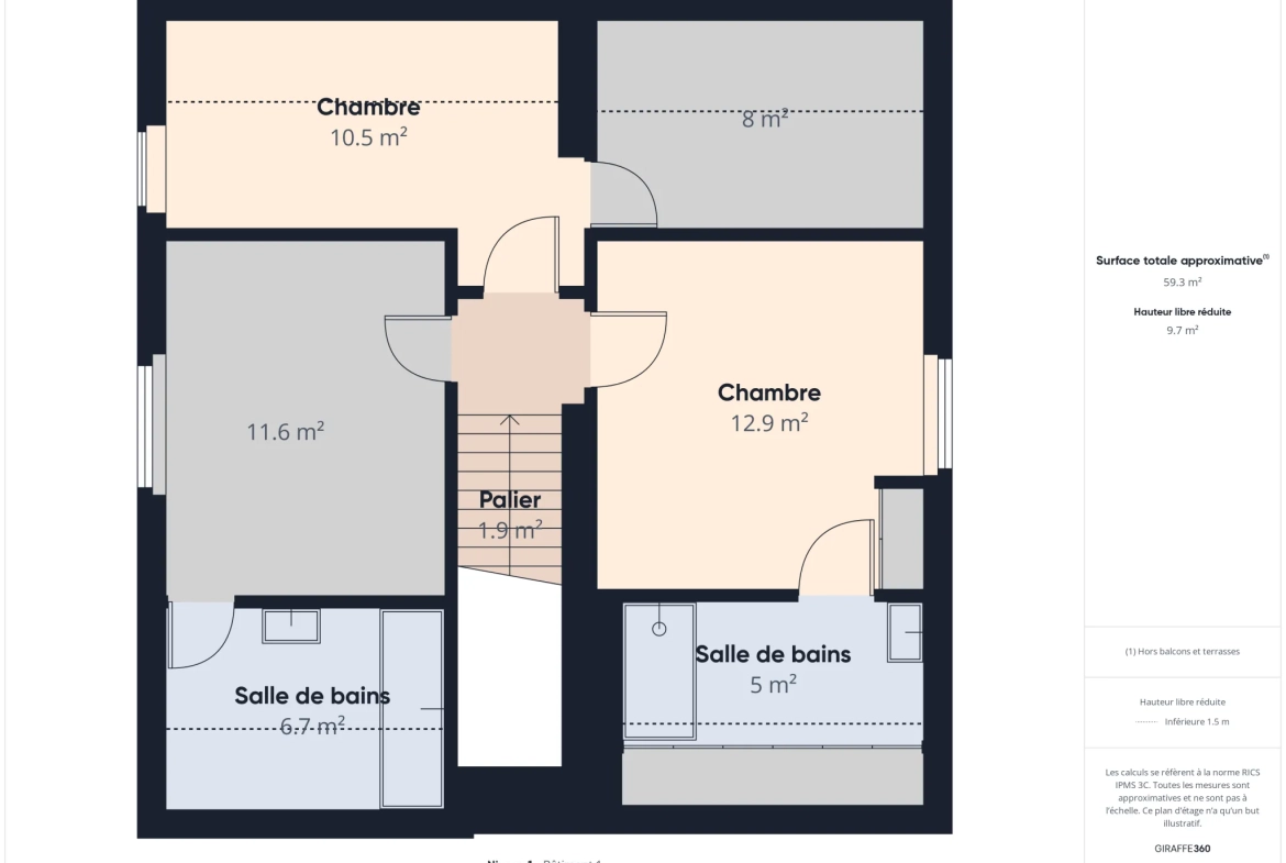À Nevers, maison de charme avec trois logements indépendants et potentiel locatif élevé 