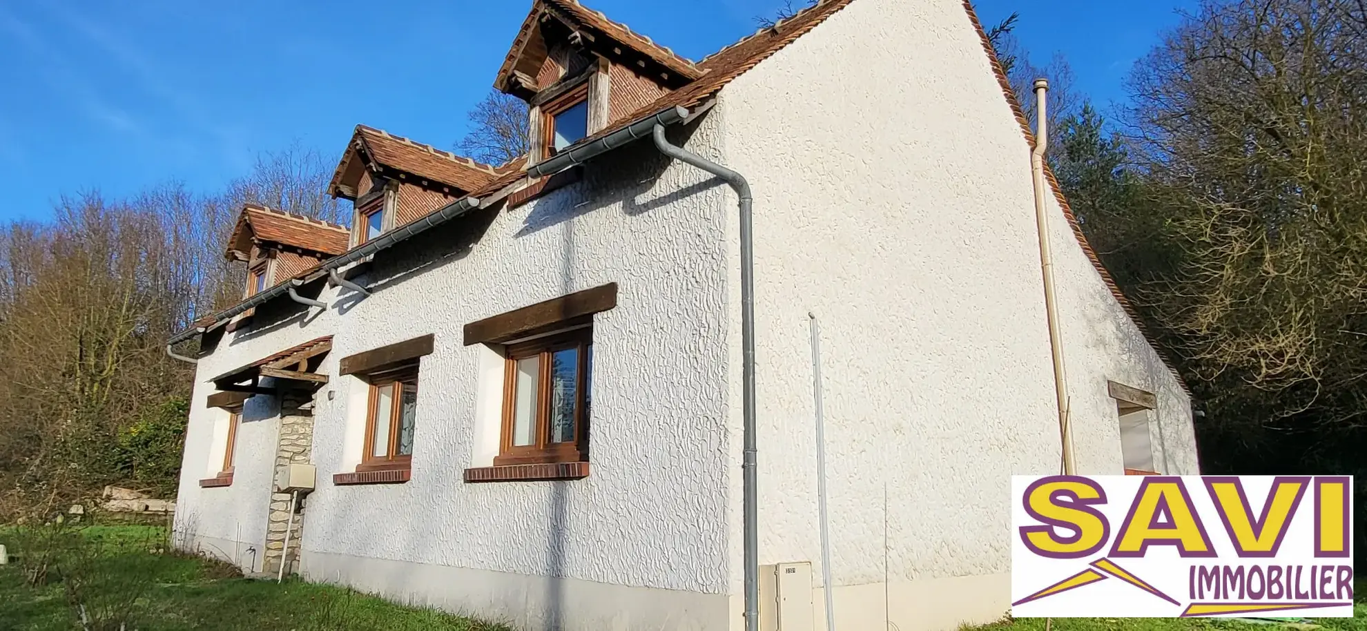 Maison ancienne en pierre rénovée à Fontenay-sur-Loing avec terrain et jardin 