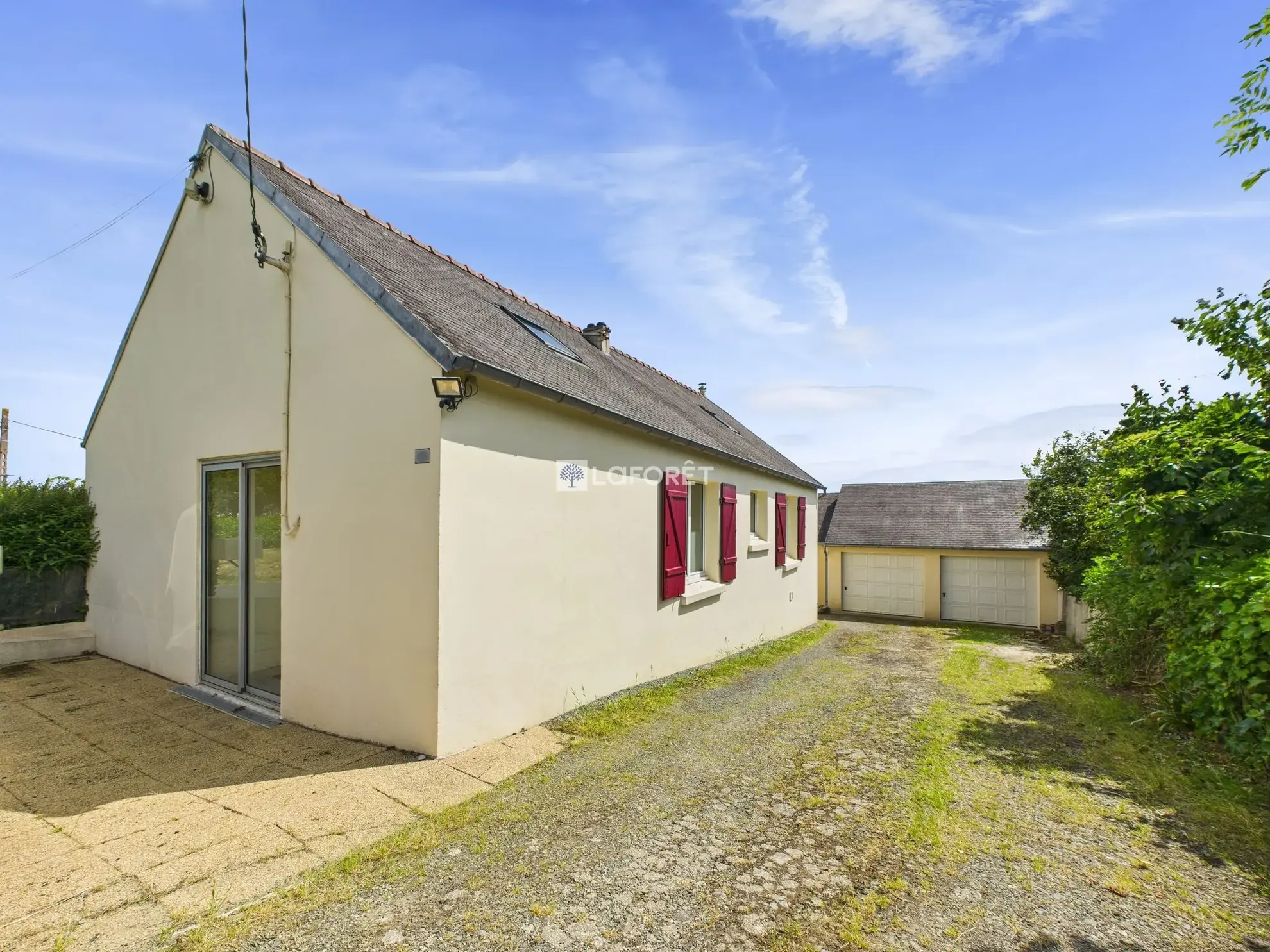 Maison 4 chambres à Brasparts avec terrasse et vue sur la campagne 