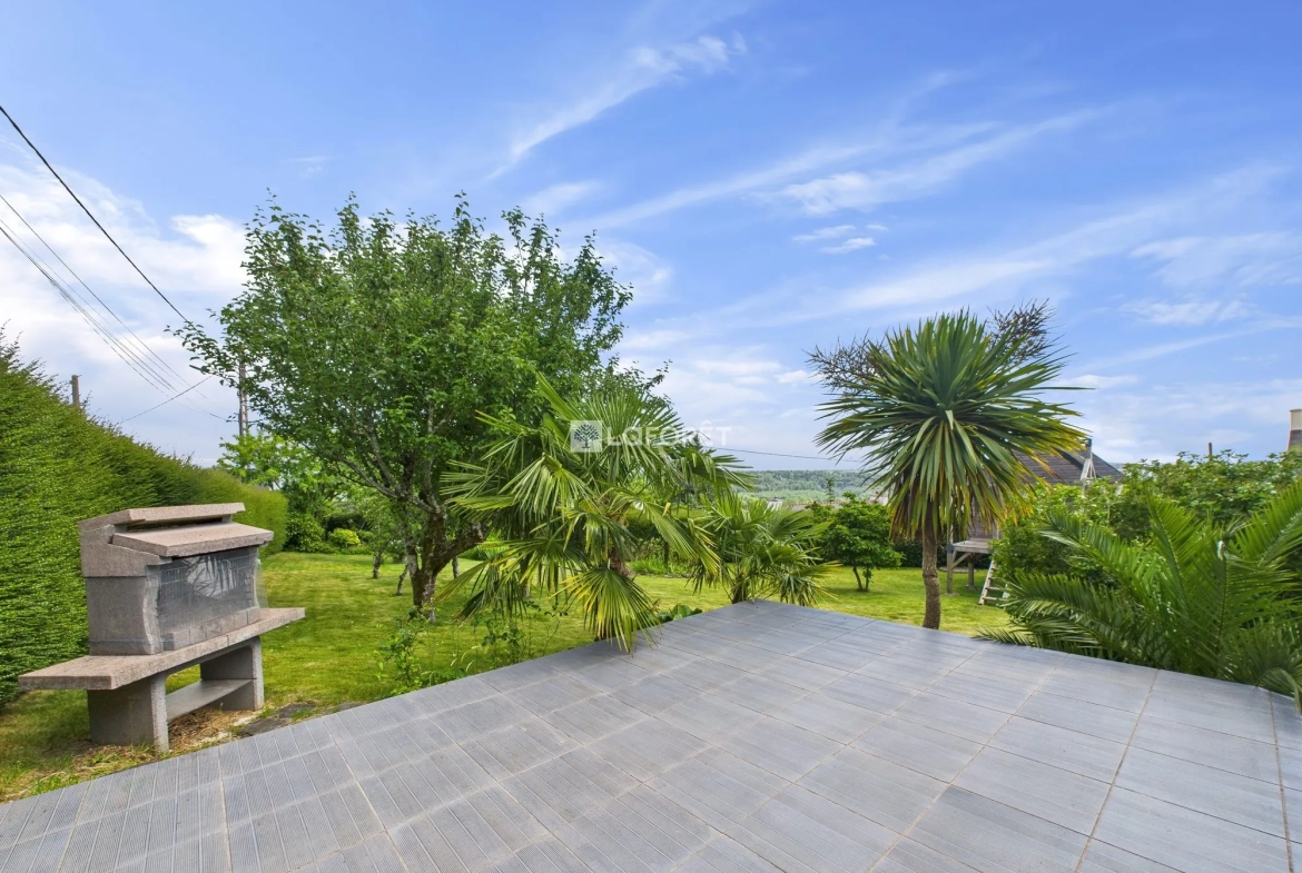 Maison 4 chambres à Brasparts avec terrasse et vue sur la campagne 
