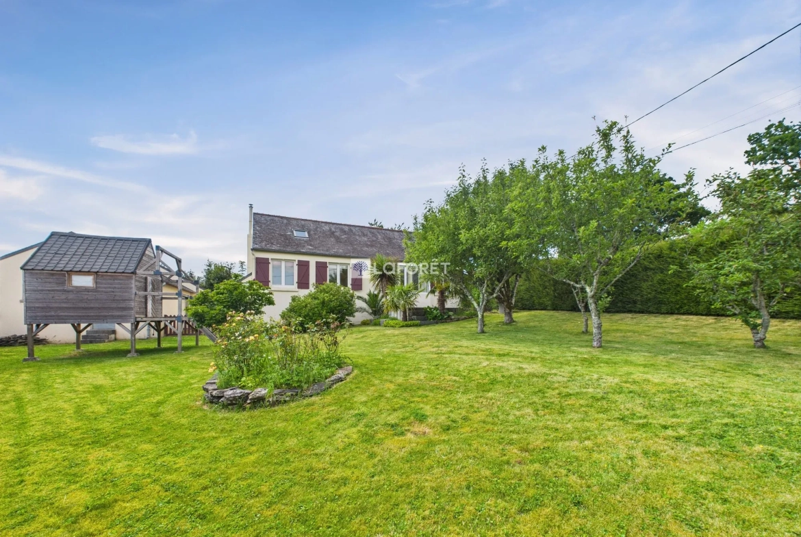 Maison 4 chambres à Brasparts avec terrasse et vue sur la campagne 