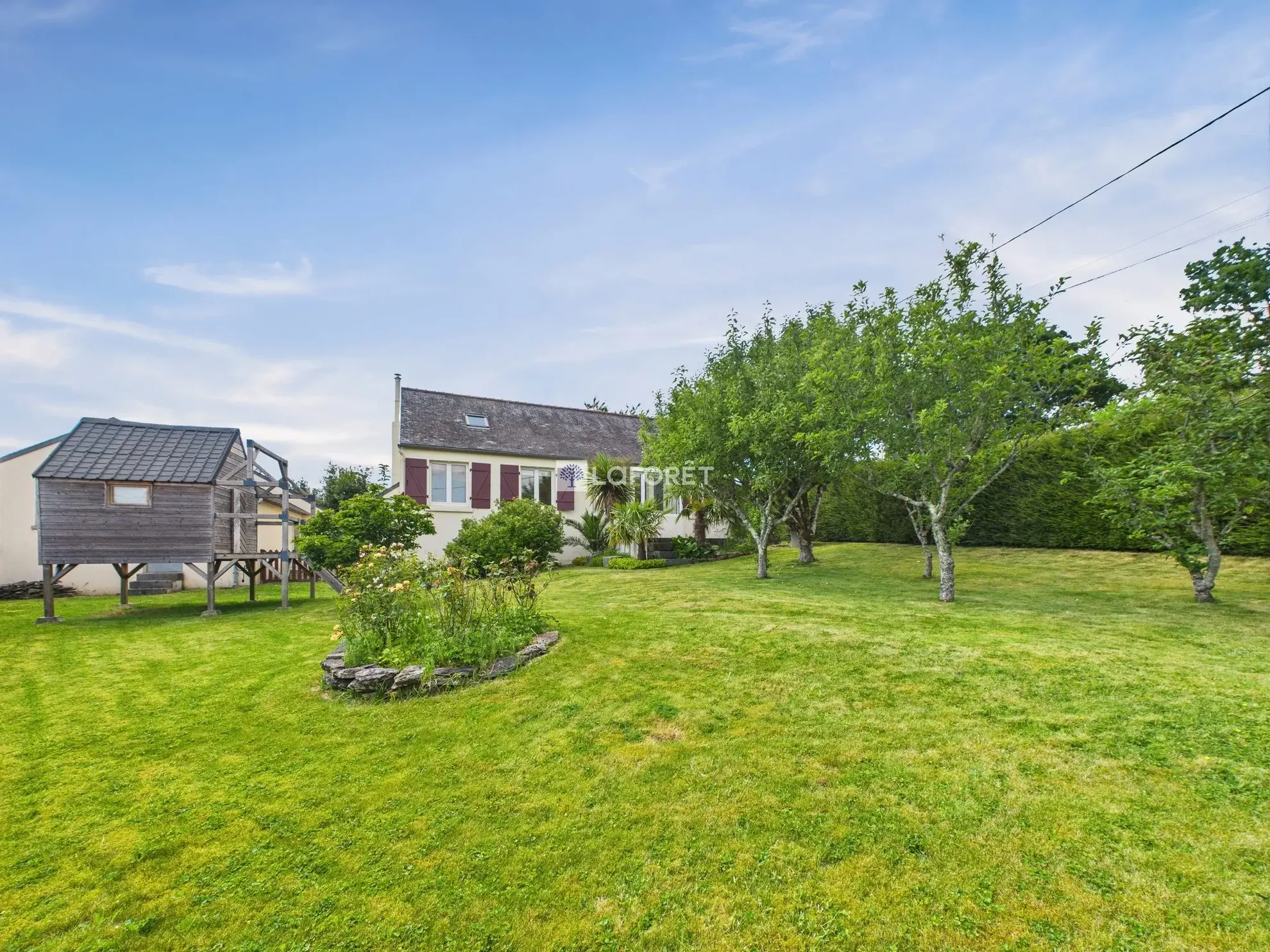 Maison 4 chambres à Brasparts avec terrasse et vue sur la campagne 