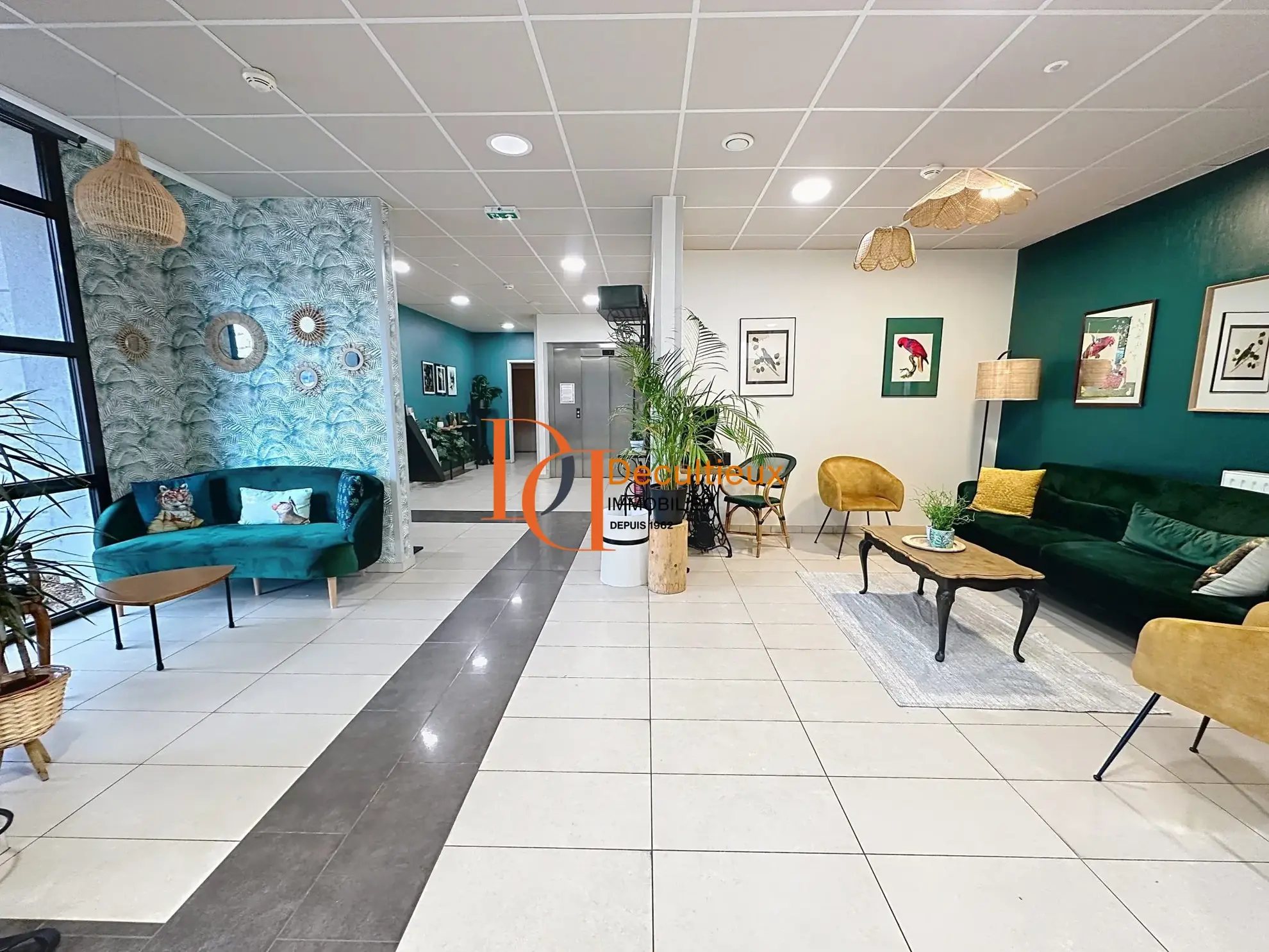 Appartement de 32 m² à Dardilly avec location garantissant une rentabilité immédiate 