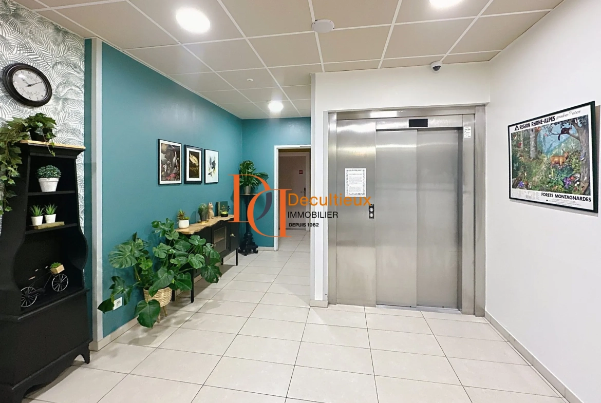 Appartement de 32 m² à Dardilly avec location garantissant une rentabilité immédiate 