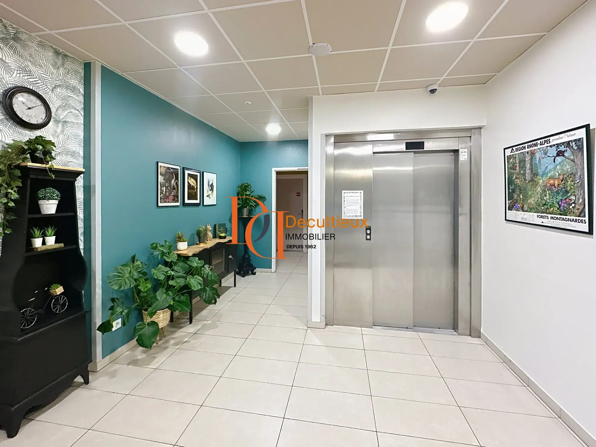 Appartement de 32 m² à Dardilly avec location garantissant une rentabilité immédiate 