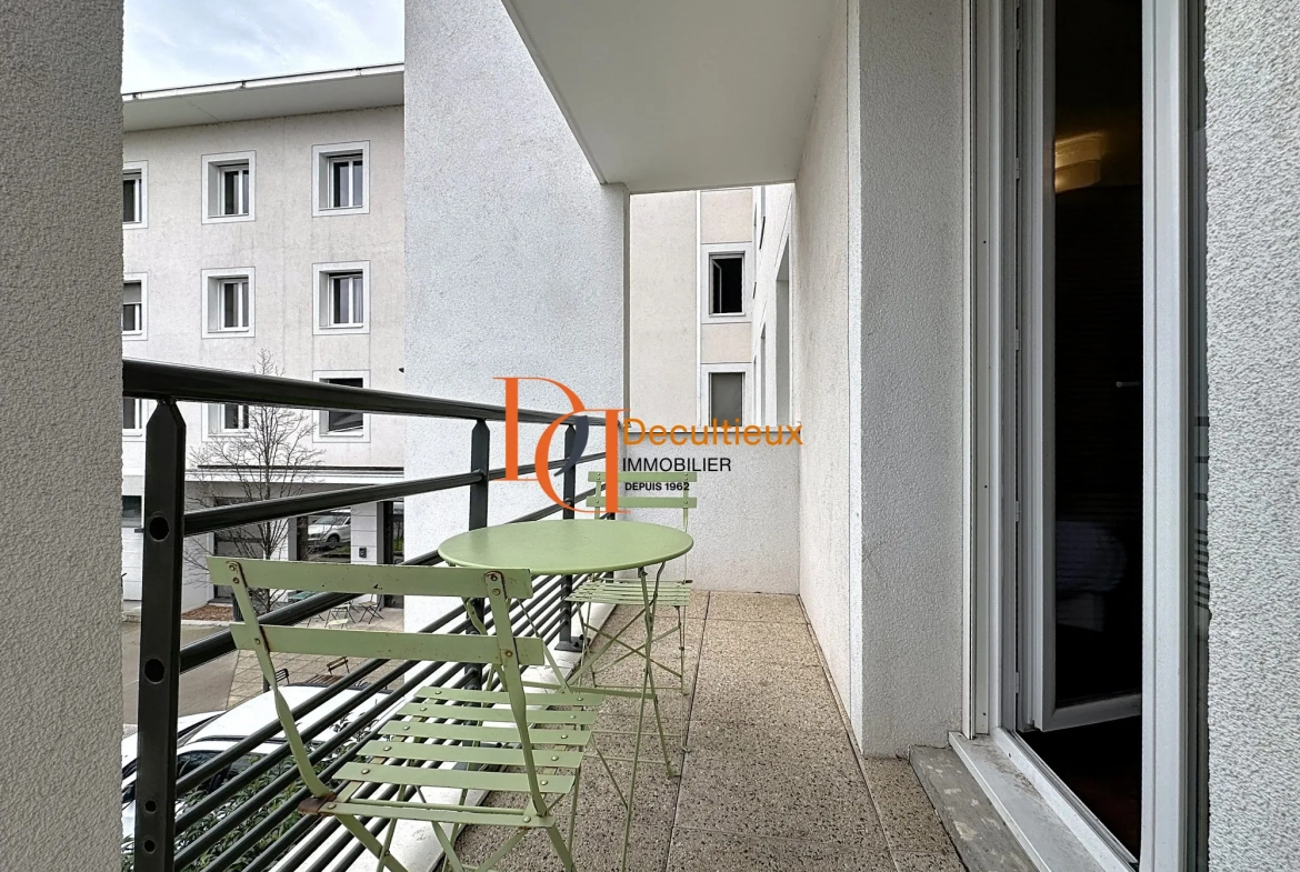 Appartement de 32 m² à Dardilly avec location garantissant une rentabilité immédiate 