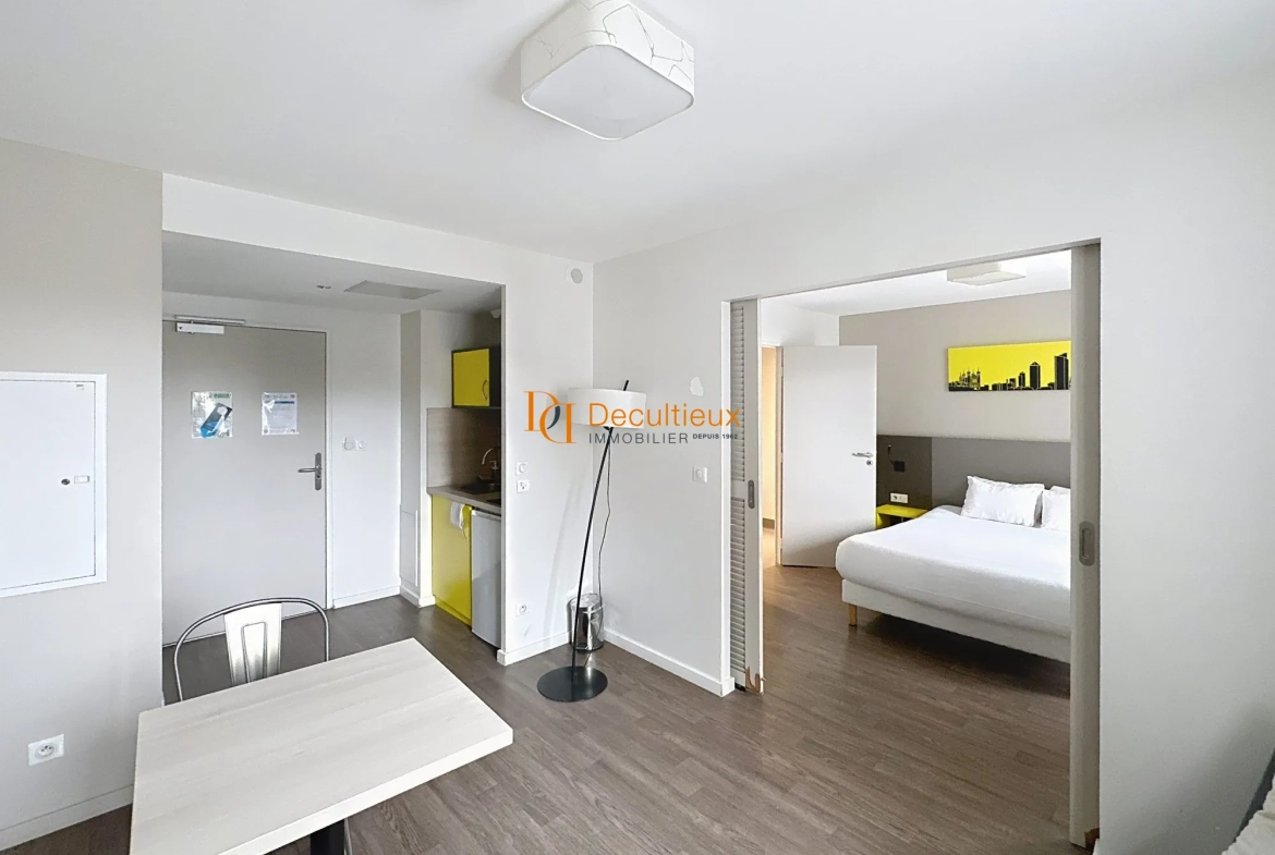 Appartement de 32 m² à Dardilly avec location garantissant une rentabilité immédiate 