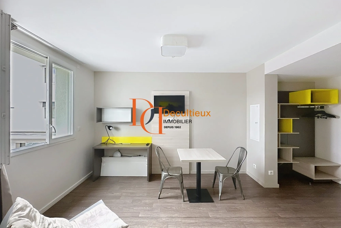 Appartement de 32 m² à Dardilly avec location garantissant une rentabilité immédiate 
