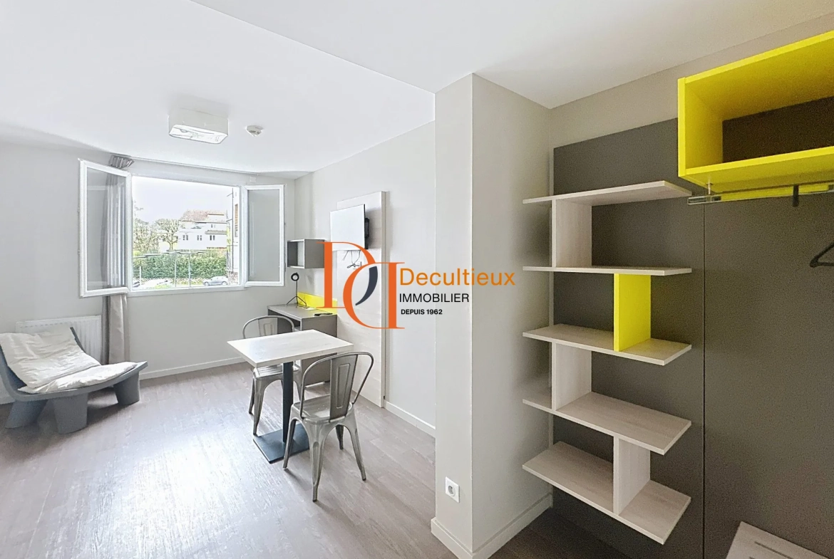 Appartement de 32 m² à Dardilly avec location garantissant une rentabilité immédiate 