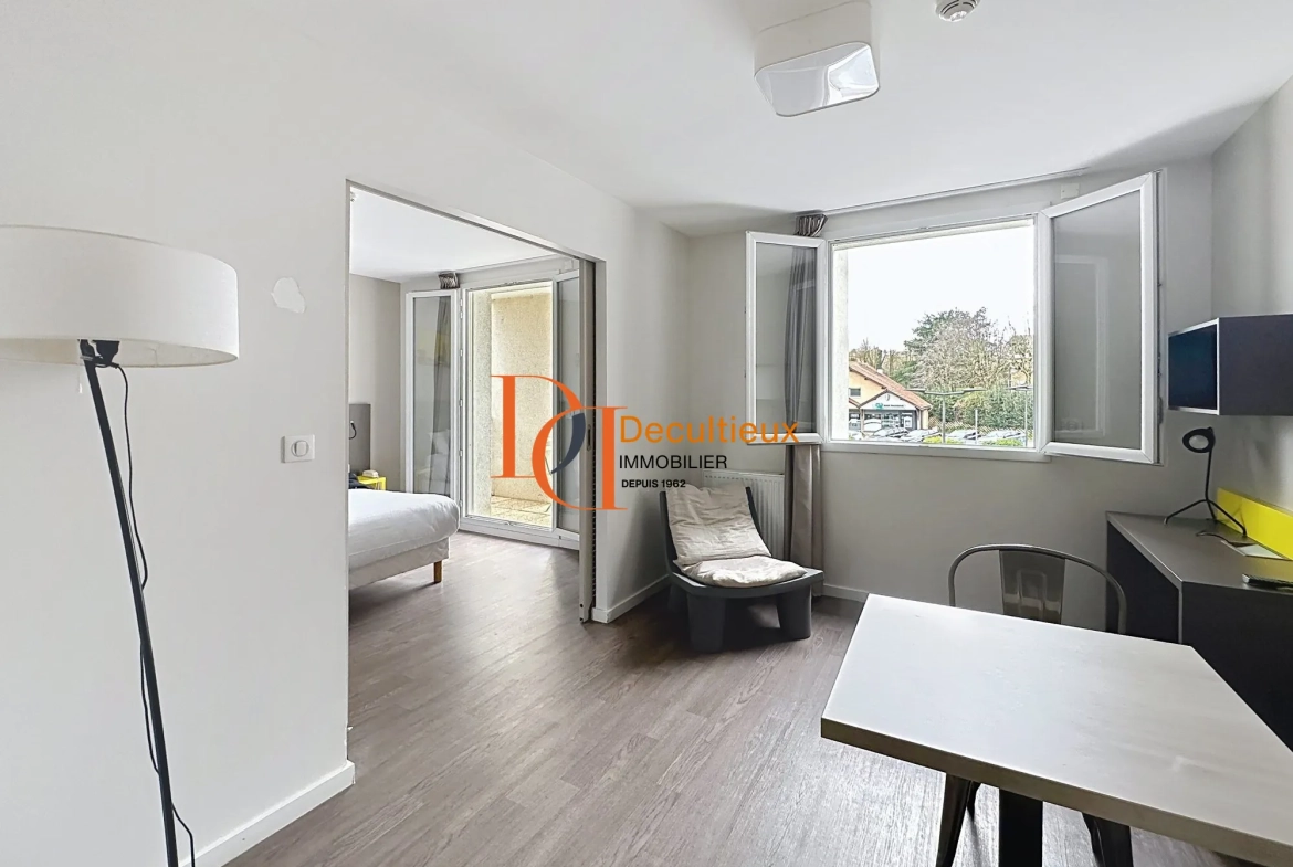 Appartement de 32 m² à Dardilly avec location garantissant une rentabilité immédiate 