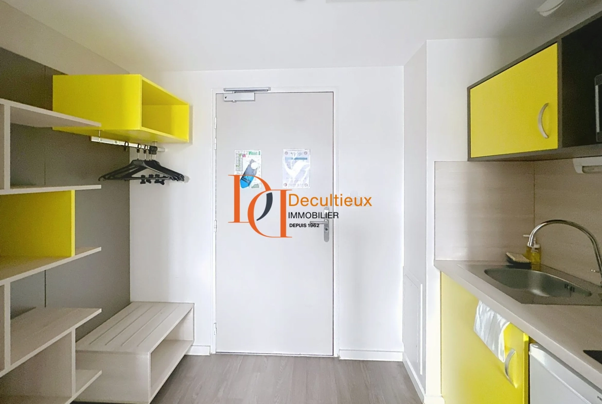 Appartement de 32 m² à Dardilly avec location garantissant une rentabilité immédiate 