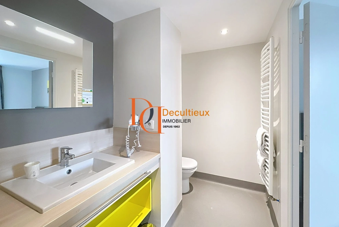 Appartement de 32 m² à Dardilly avec location garantissant une rentabilité immédiate 