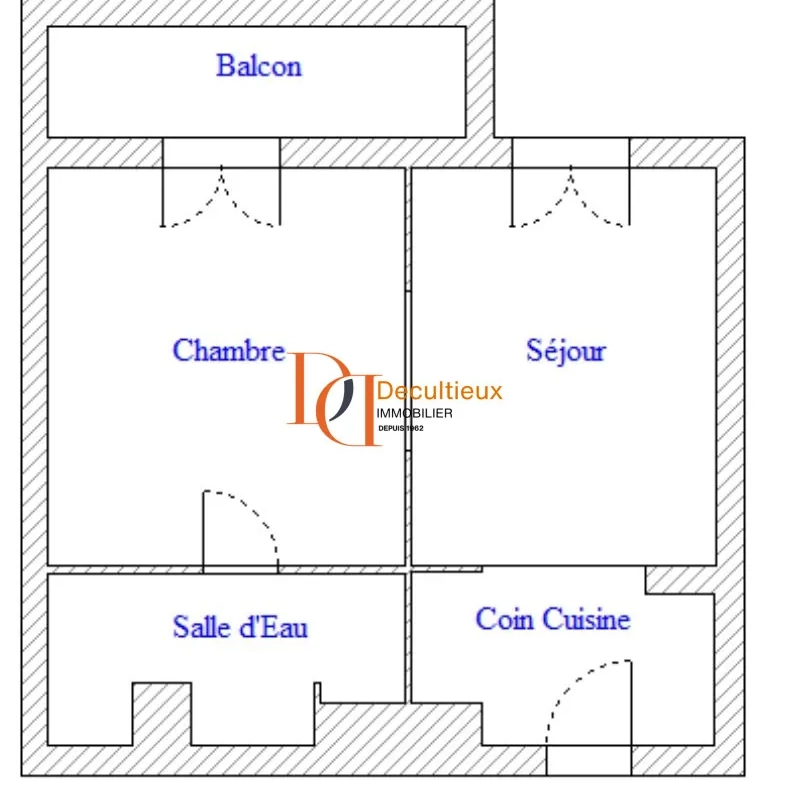 Appartement de 32 m² à Dardilly avec location garantissant une rentabilité immédiate 