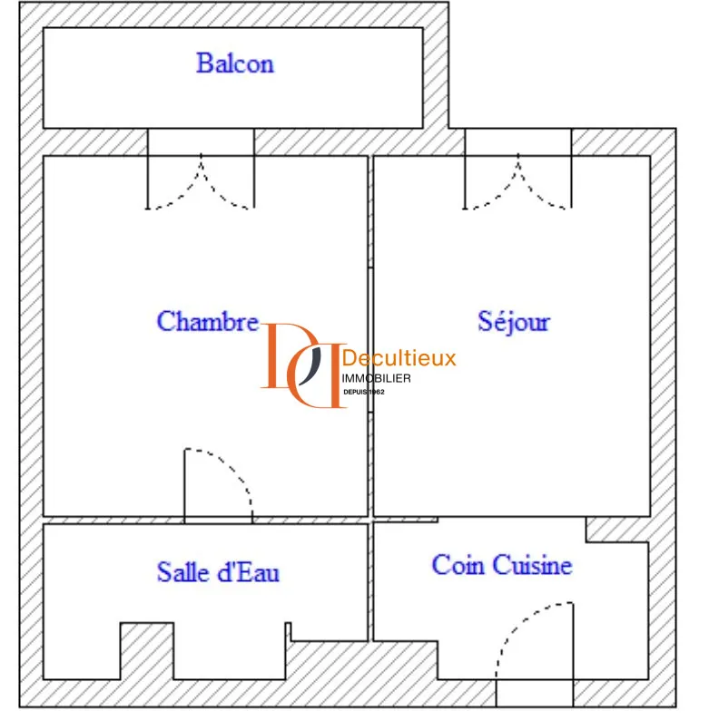 Appartement de 32 m² à Dardilly avec location garantissant une rentabilité immédiate 