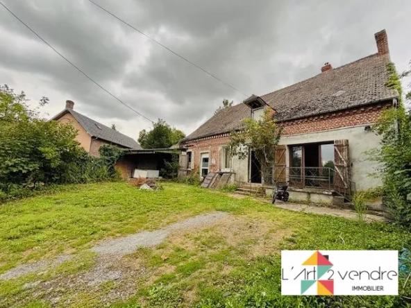 Maison à vendre à Voyennes avec fort potentiel de rénovation