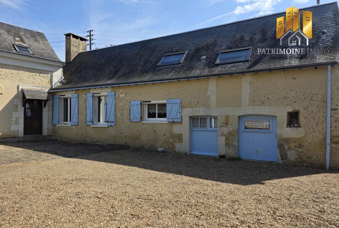 Longère à Flée (72500) avec dépendances, 4 chambres, proche forêt pour résidence ou investissement 