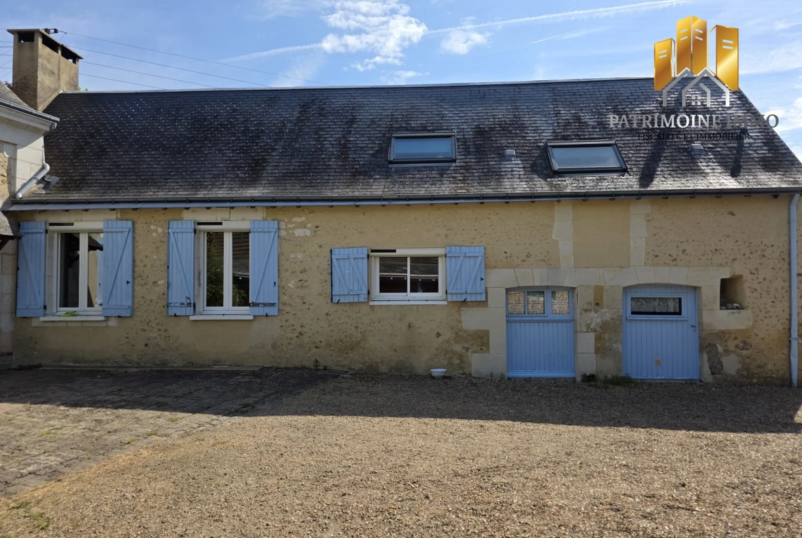 Longère à Flée (72500) avec dépendances, 4 chambres, proche forêt pour résidence ou investissement 