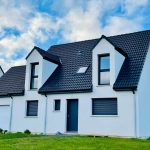 Maison neuve sur-mesure à Martainville-Epreville – 4 chambres, garage, terrain de 502 m²