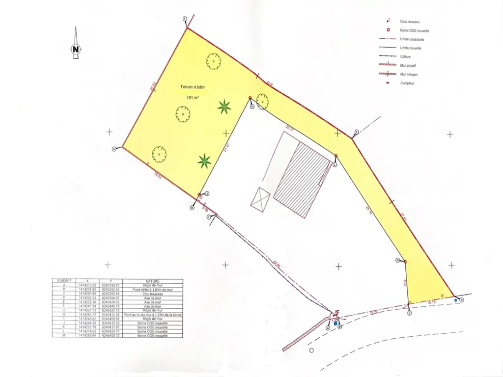 Terrain constructible de 791 m² à Chalonnes-sur-Loire pour votre projet immobilier 