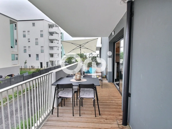 Appartement T3 à vendre à Billère proche des Halles avec parking et balcon
