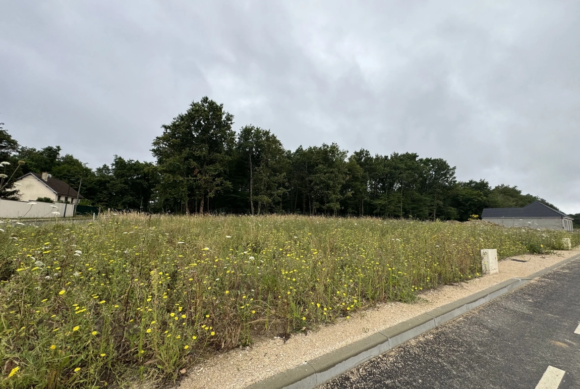 Terrain à vendre de 835 m² à Chécy, idéal pour votre projet de construction 