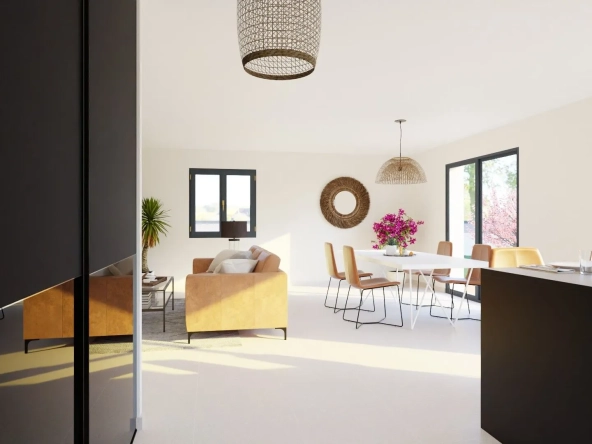 Maison neuve à construire à Aurec-sur-Loire, 90m², proche Saint-Étienne et Saint-Paul-en-Cornillon