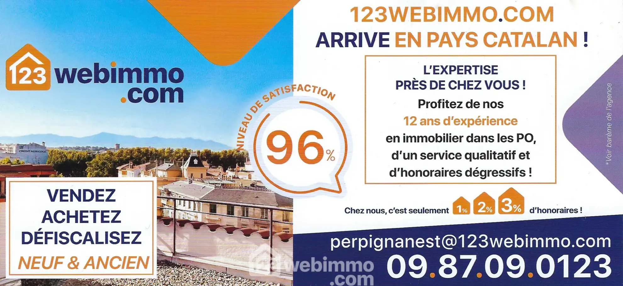 Villa moderne de plain-pied à Cabestany - 56m² avec garage 