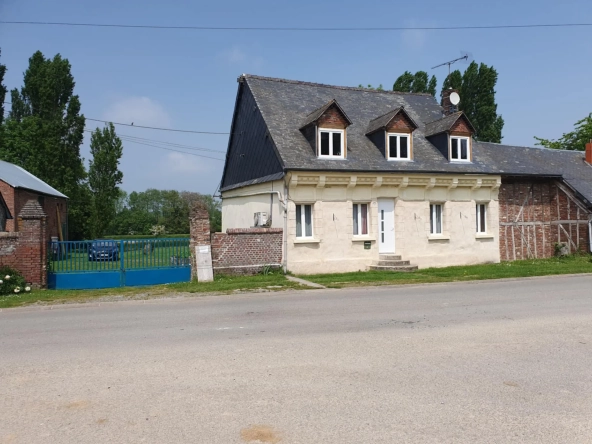 Maison à vendre à Fraillicourt avec potentiel d'aménagement et grand terrain