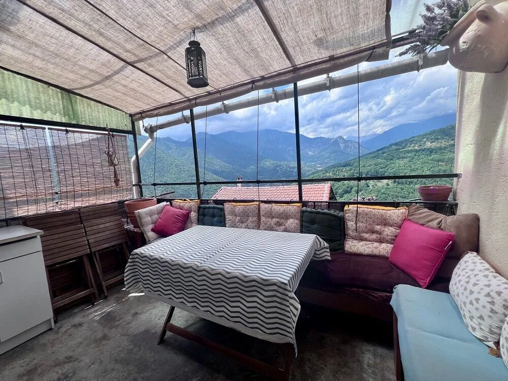 Charmante maison de village 4 pièces avec vue montagne à La Bollène-Vésubie 