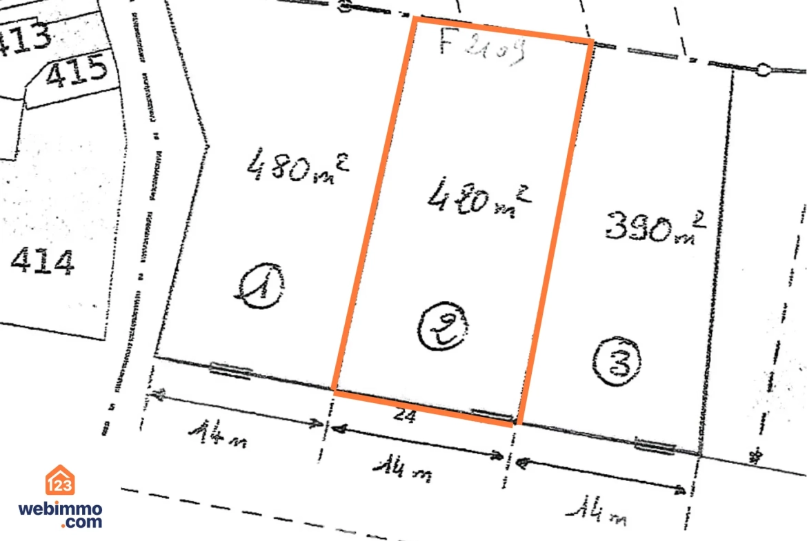 Terrain constructible de 420 m² à Champtocé-sur-Loire, proche Angers 
