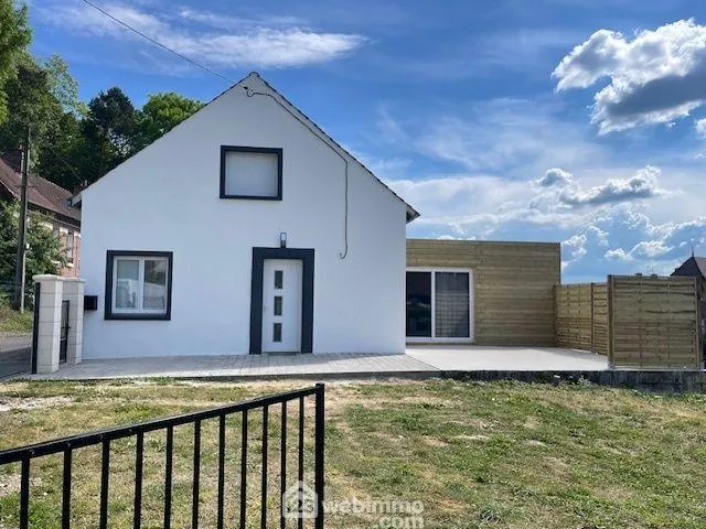 Maison rénovée de 92m² à Larbroye, proche Noyon, terrain de 500 m² 